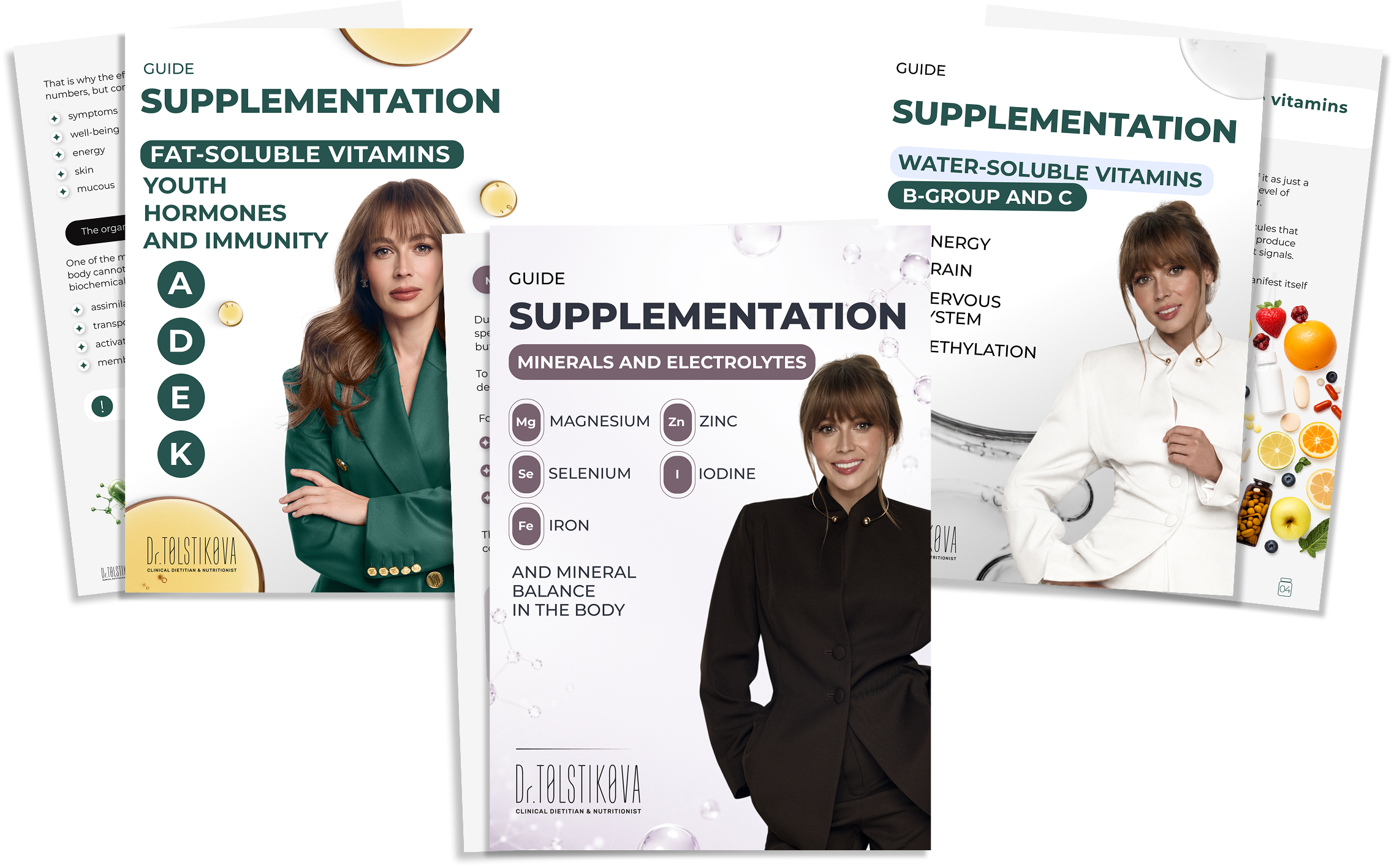 A series of 3 guides on supplementation